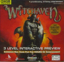 Witchaven 3-Level Preview jewel case front