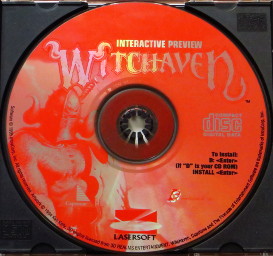 Witchaven 3-Level Preview CD-ROM