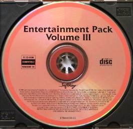 Softkey Entertainment Pack Volume III CD-ROM