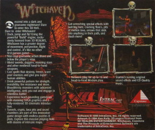 Witchaven jewel case back