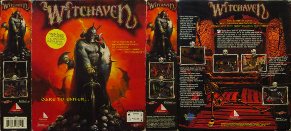 Witchaven box cover unwrapped