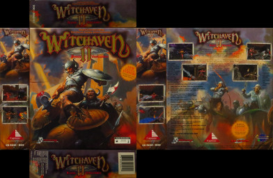 Witchaven II box cover unwrapped